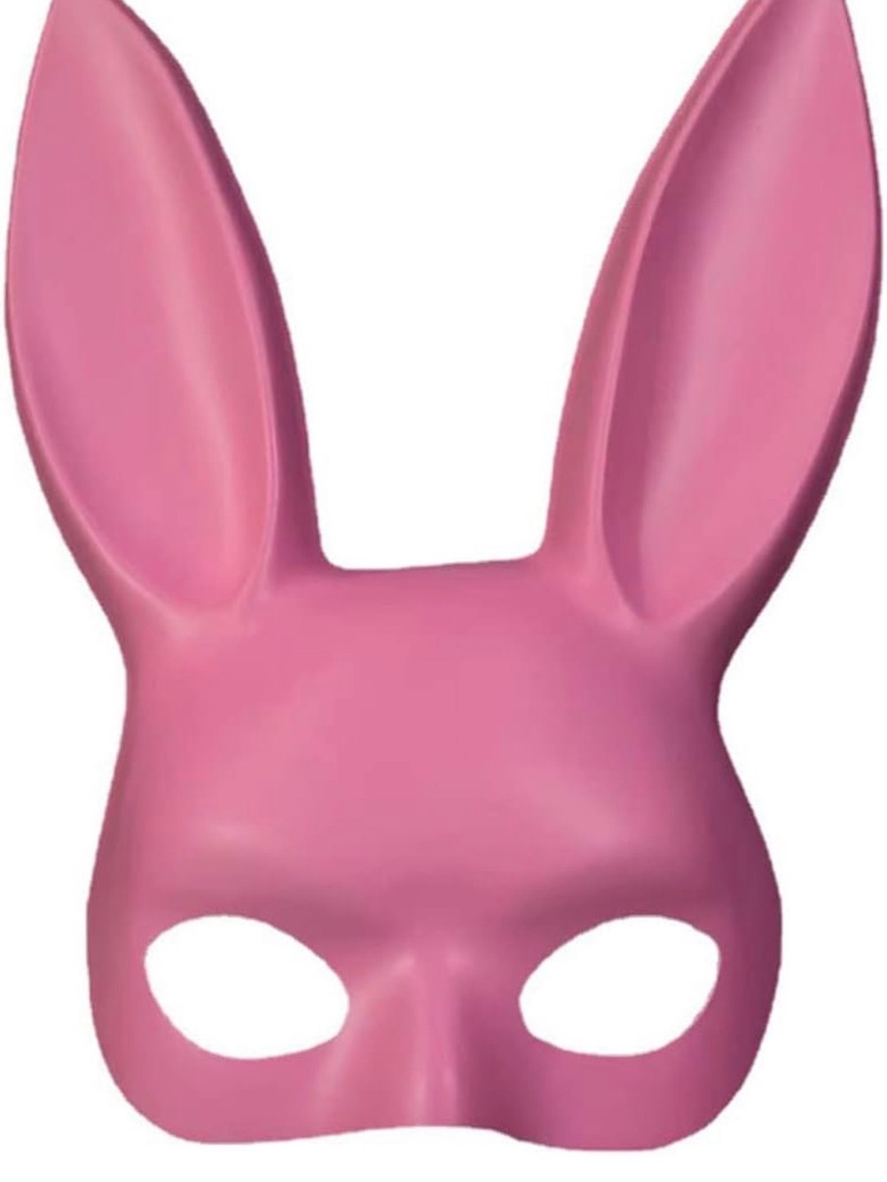 Adult Pink and white Bunny Masks - set of two
